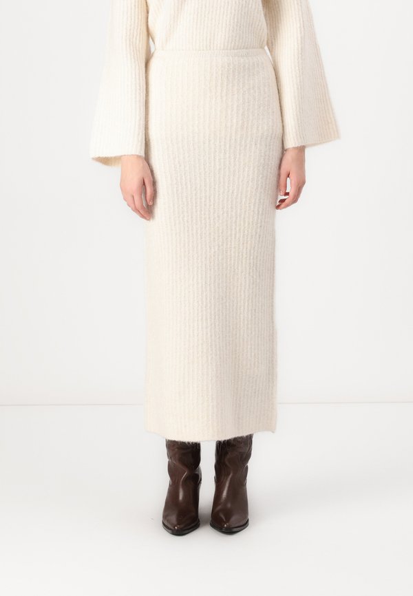 SKIRT - Pencil skirt - gardenia