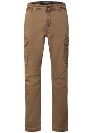 REGULAR FIT - Reisitaskuhousut - braun