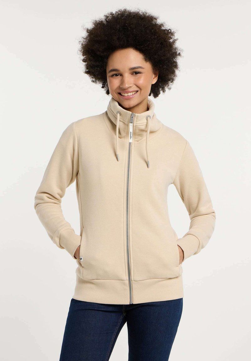 Ragwear RONETTE - Zip-up sweatshirt - ivory