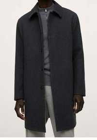 Mango Klassisk frakke - mottled dark grey