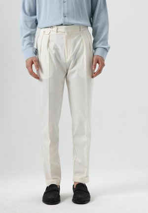 Trousers - ecru
