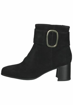 Classic ankle boots - black suede