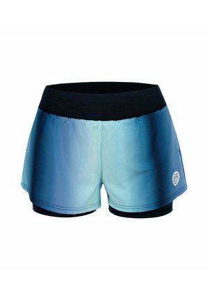 BIDI BADU, SHORTS SPECTRUM 2IN1 PRINTED SHORTS - 2-in-1 Shorts - dark blue blue aqua