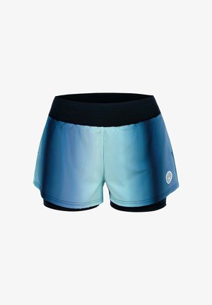 BIDI BADU, SHORTS SPECTRUM 2IN1 PRINTED SHORTS - 2-in-1 Shorts - dark blue blue aqua