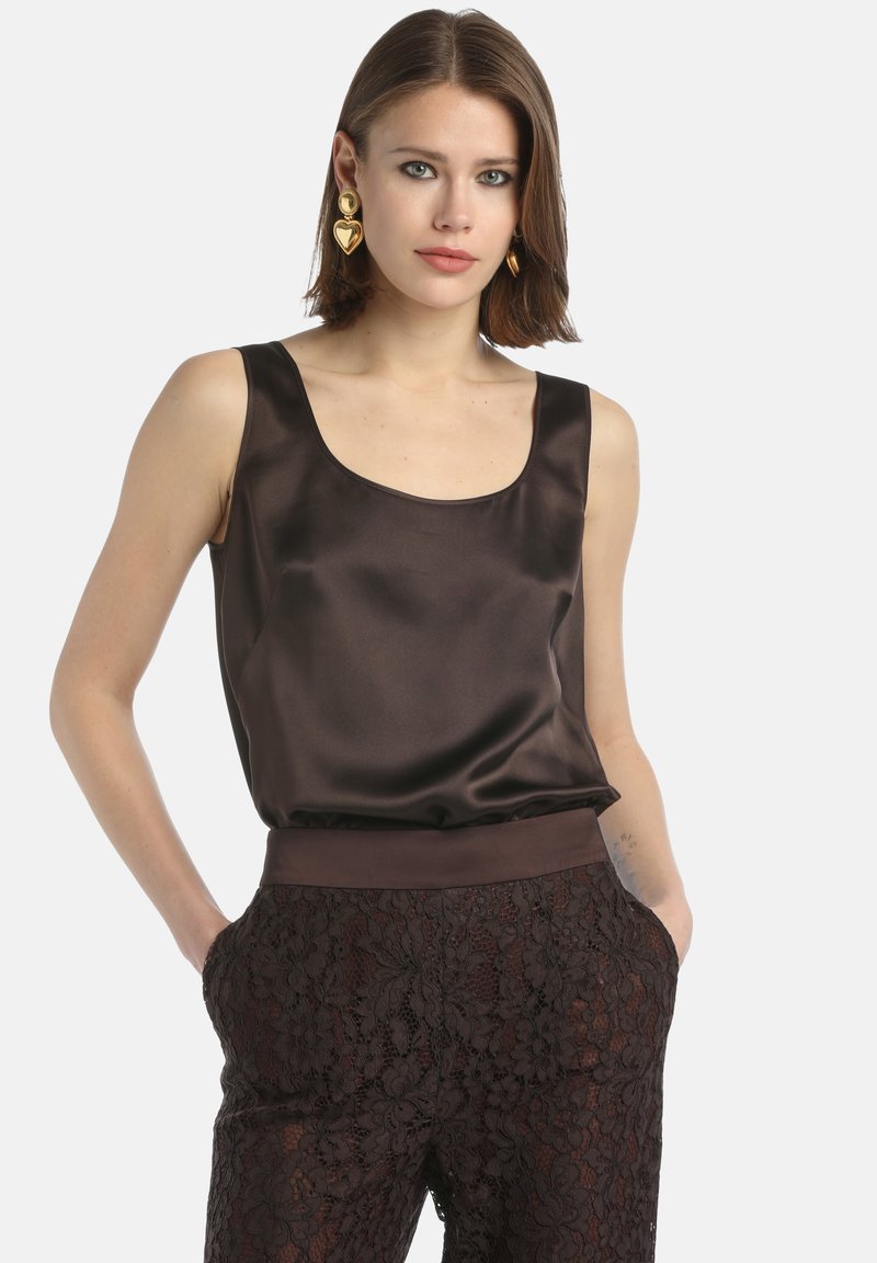 Luisa Spagnoli LOGGE - Bluza - gianduia