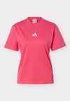 ESSENTIALS 3 STRIPES - Μπλουζάκι με στάμπα - power pink/white