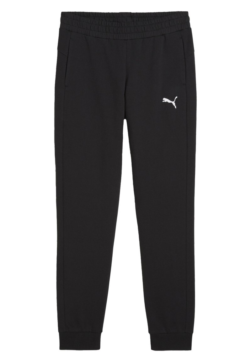 Puma TEAMGOAL CASUALS JOGGING - Tracksuit bottoms - schwarzweiss/black ...