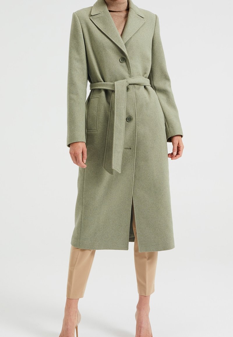 WE Fashion Klassisk kappa / rock - neon green