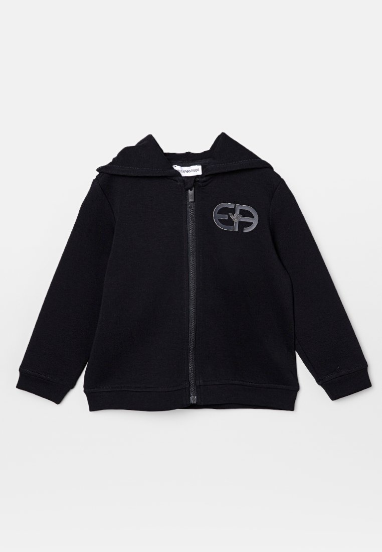 Armani Exchange Sweater met rits zwart