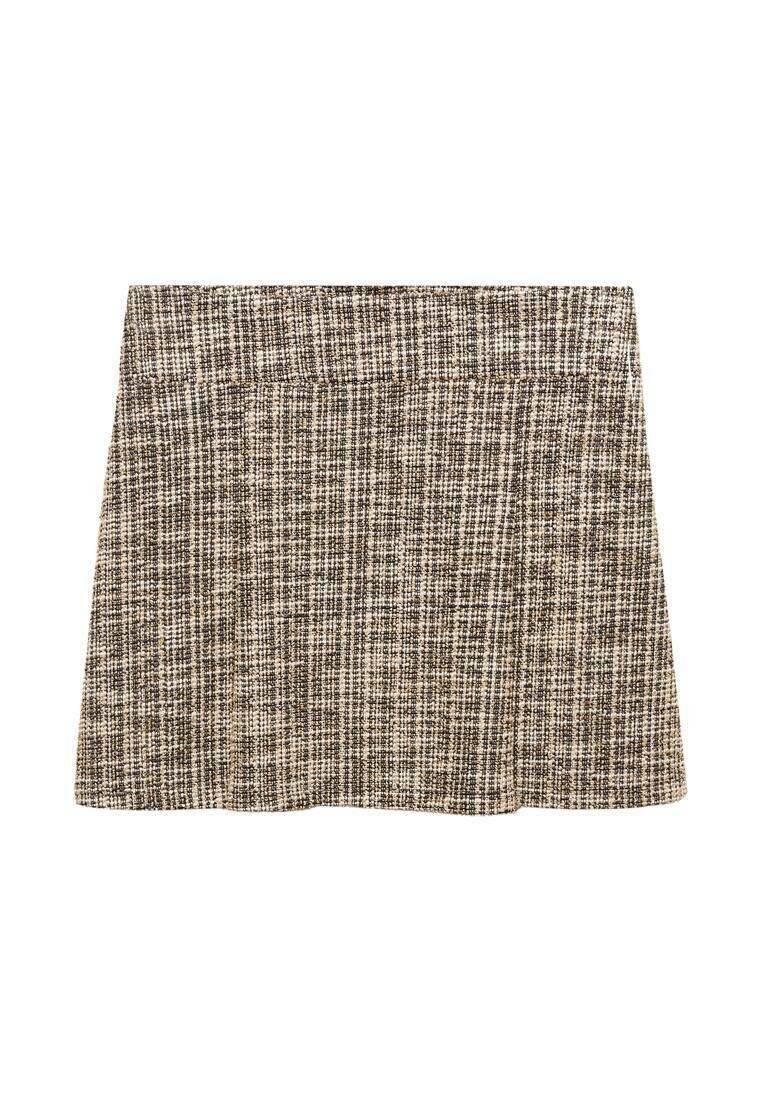 Mango Minirok beige Mango Minirok beige