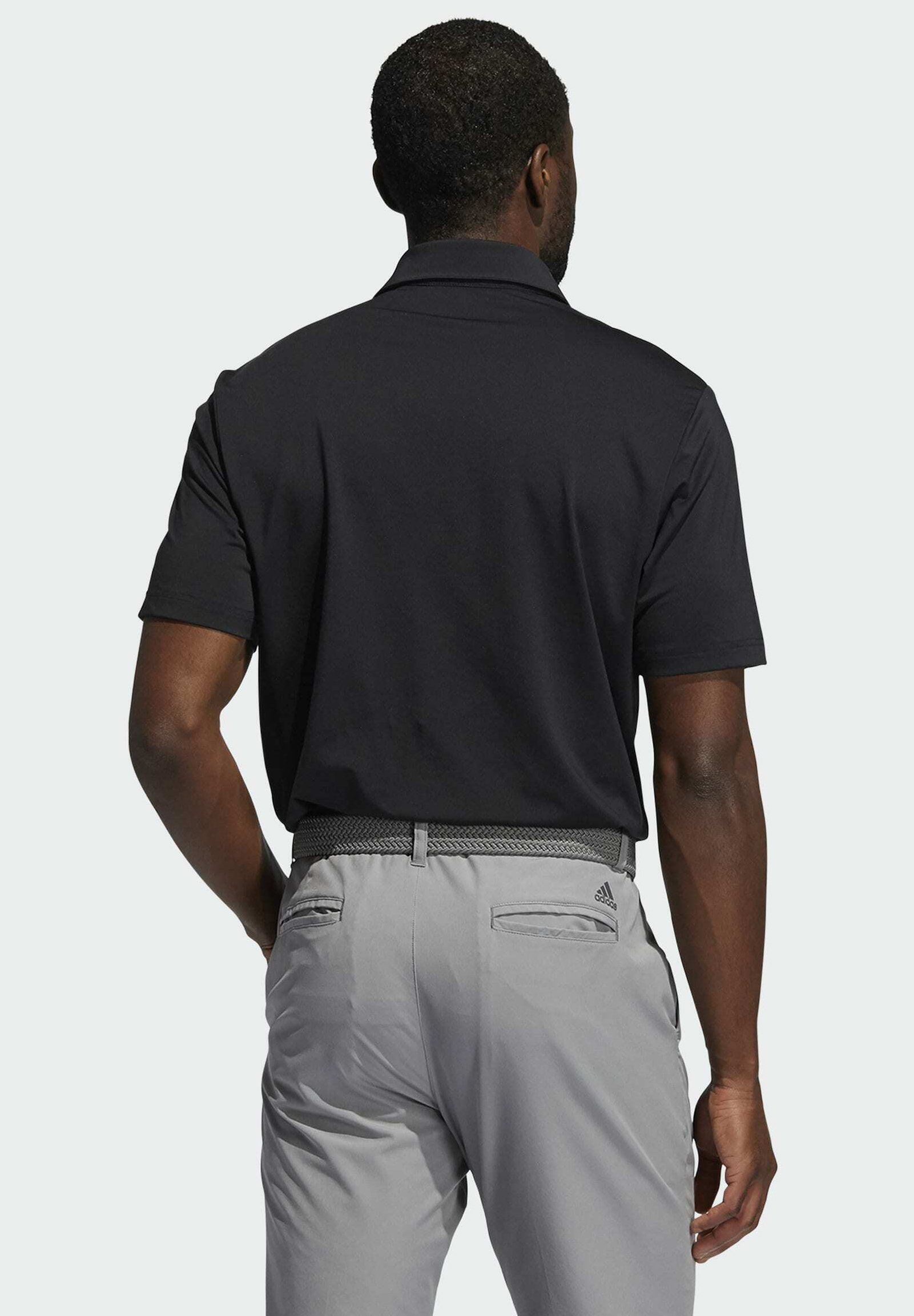 adidas golf shirt black