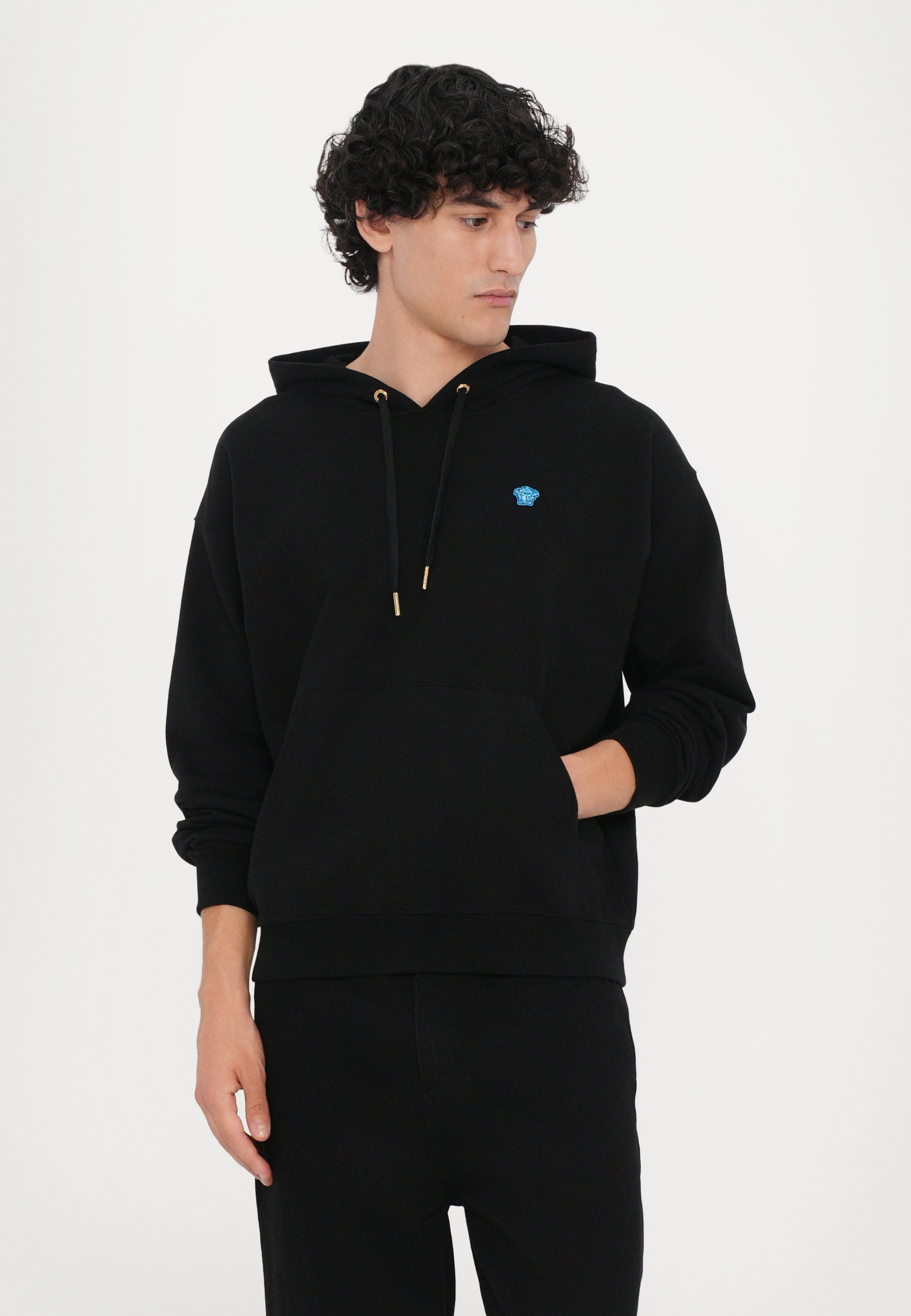 Neil Barrett EASY DROP SHOULDER DOUBLE BOLTS HOODIE