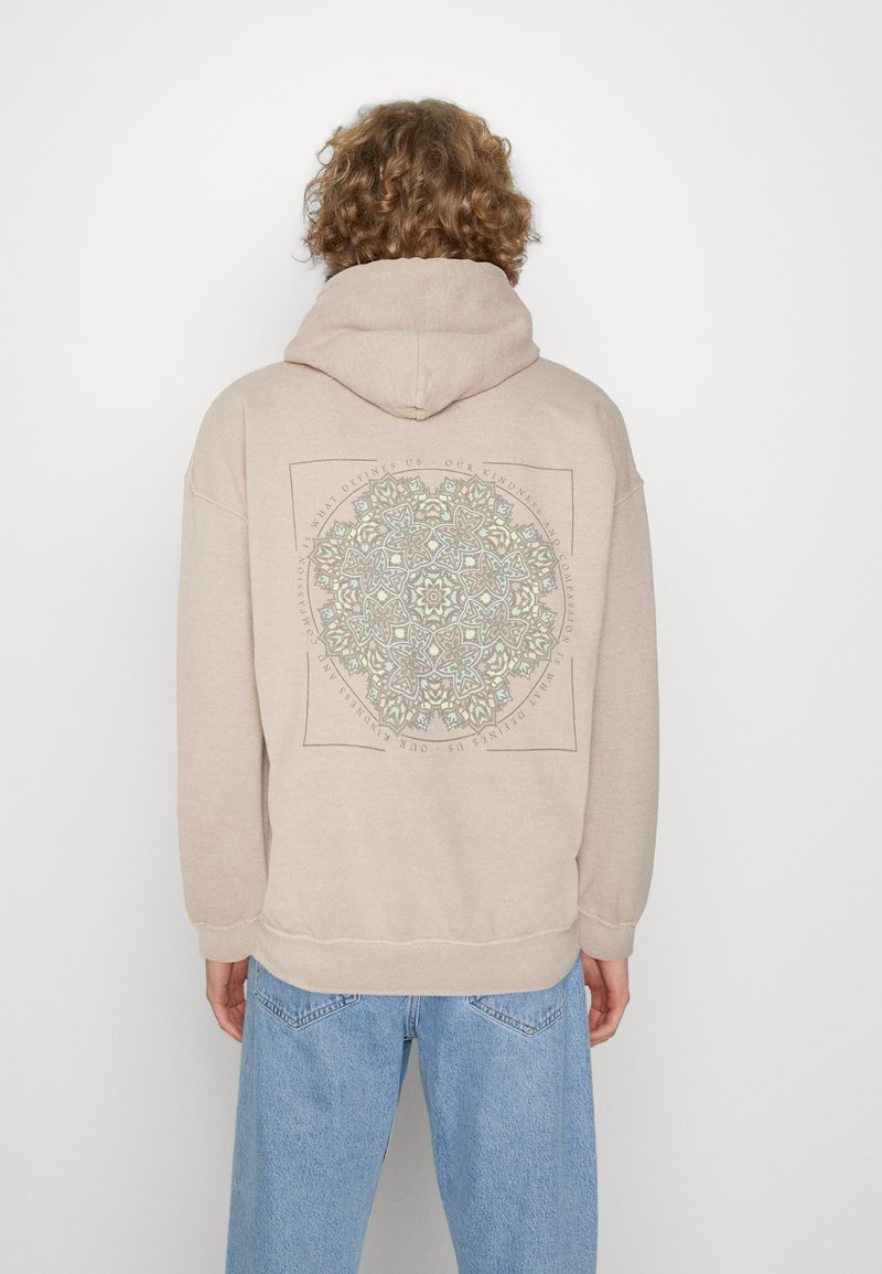 BDG Urban Outfitters MANDALA HOODIE UNISEX - Hoodie - beige - Zalando.co.uk