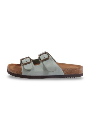 FALBALA, MULES EDENIA - Mules - lt green