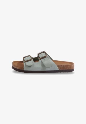 FALBALA, MULES EDENIA - Mules - lt green