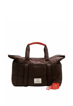 Les Visionnaires, PUFFY TRAVEL BAG UNIO UNISEX - Weekend bag - chocolate