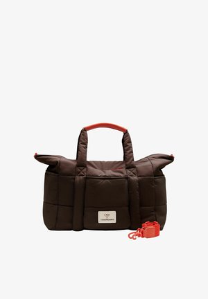 Les Visionnaires, PUFFY TRAVEL BAG UNIO UNISEX - Weekend bag - chocolate
