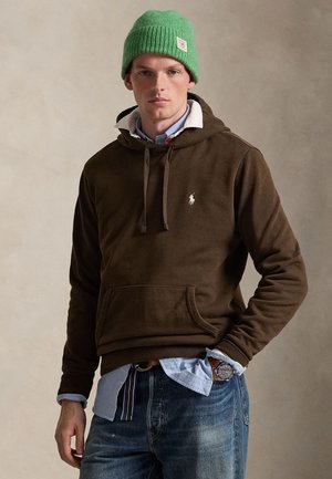 LOOPBACK FLEECE HOODIE - Φούτερ με κουκούλα - dark beech