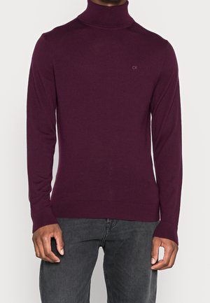 Strickpullover - dark purple