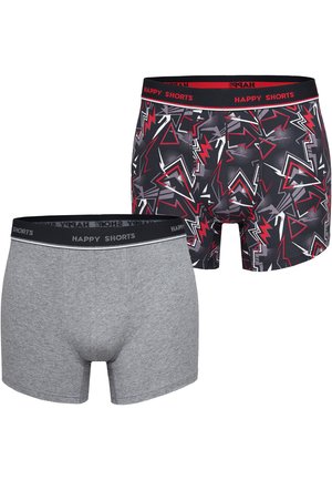 2PACK SOLIDS - Boksershorts - grey