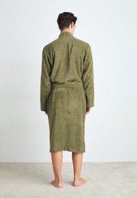 HUGO TERRY GOWN - Bademantel - open green
