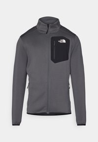 CREST  - Cipzáras pulóver - anthracite grey/black
