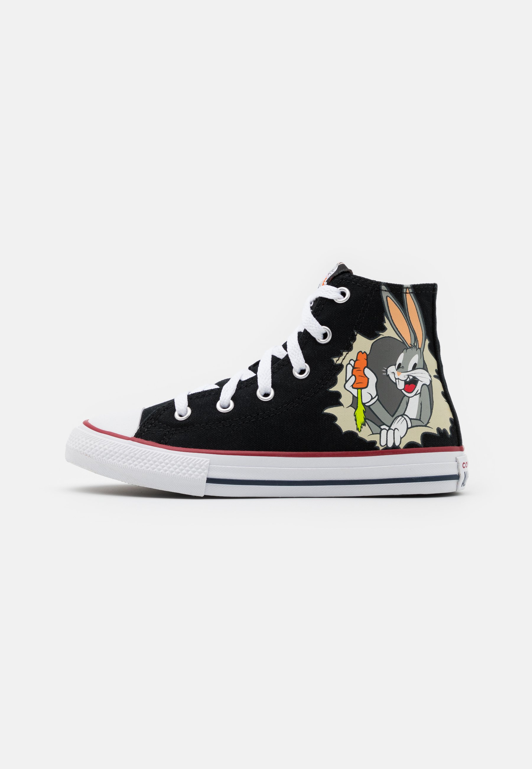 Converse Chuck Taylor All Star Bugs Bunny 80th Prankster Unisex High Top Trainers Black Multicolor White Black Zalando De