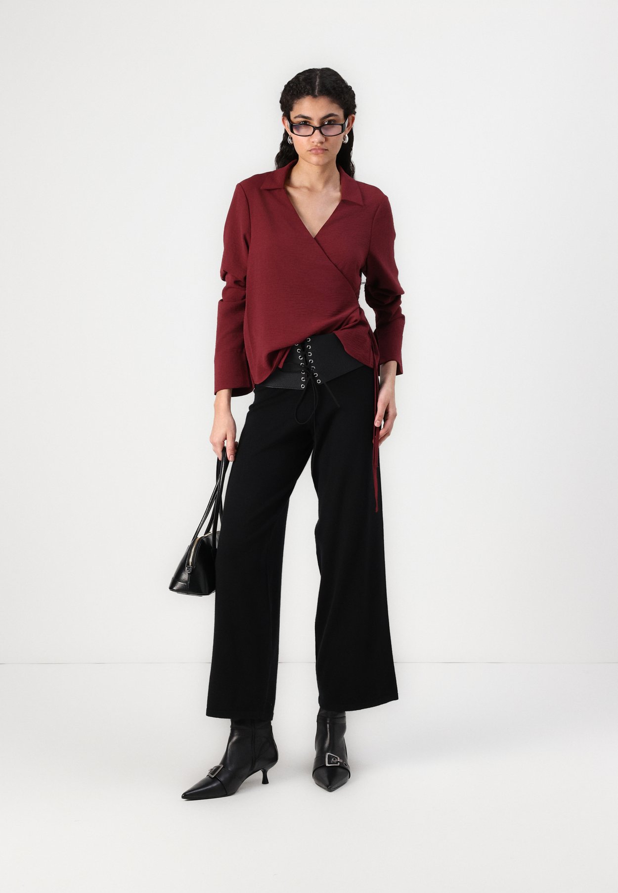ONLMETTE WRAP SHIRT