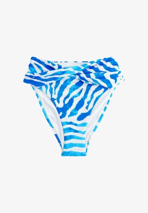 Next, NEXT - Spodný diel bikín - blue white zebra