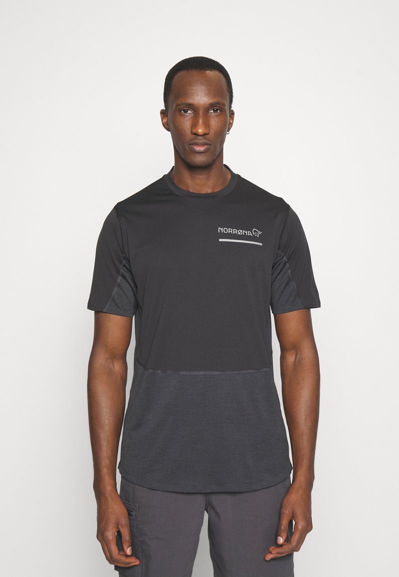 Norrøna SENJA EQUALISER LIGHTWEIGHT - Αθλητικό μπλουζάκι - caviar