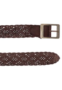 VENEZIA Gevlochten riem - brown
