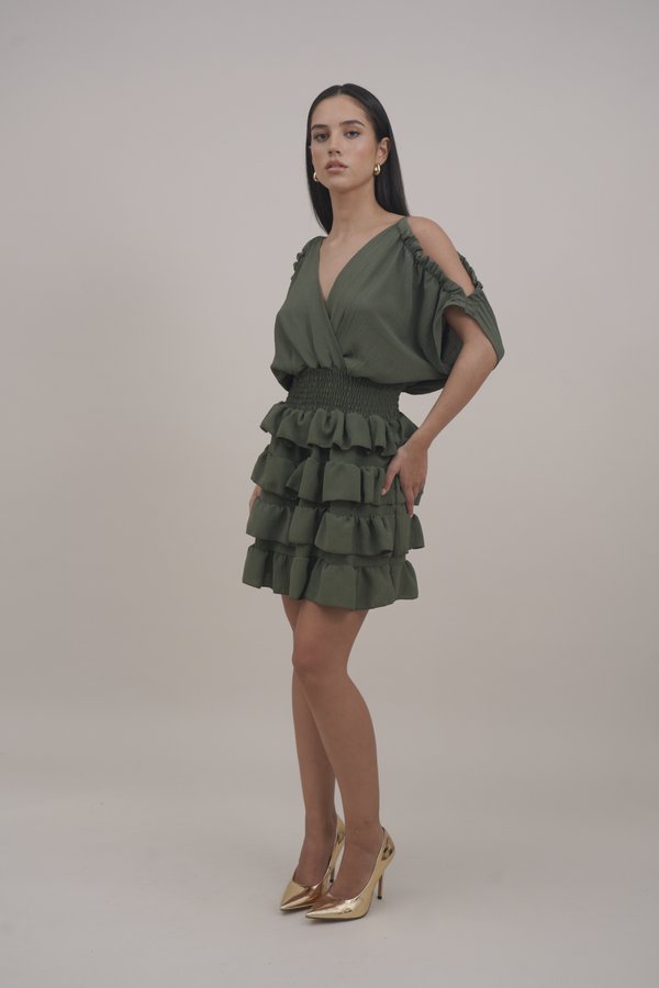 CRUISE SANJILA RUFFLE DRESS - Cocktail dress / Party dress2