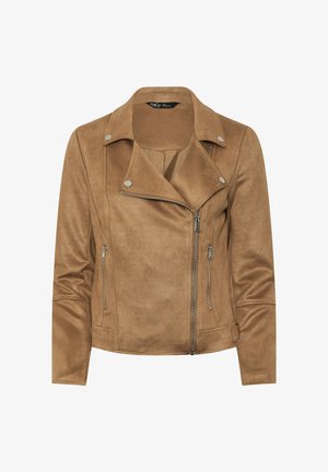 M&Co, PETITE COATS & JACKETS - Veste en similicuir - brown