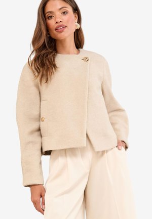 Lipsy REGULAR FIT  - Könnyű dzseki - cream