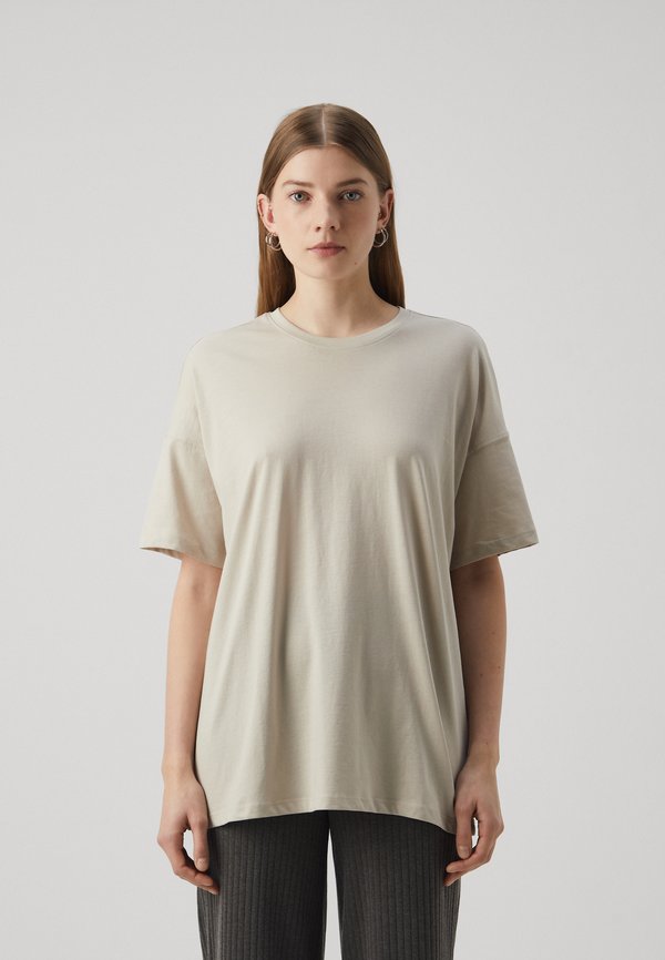 ONLMAY LIFE OVERSIZE - Basic T-shirt - silver lining