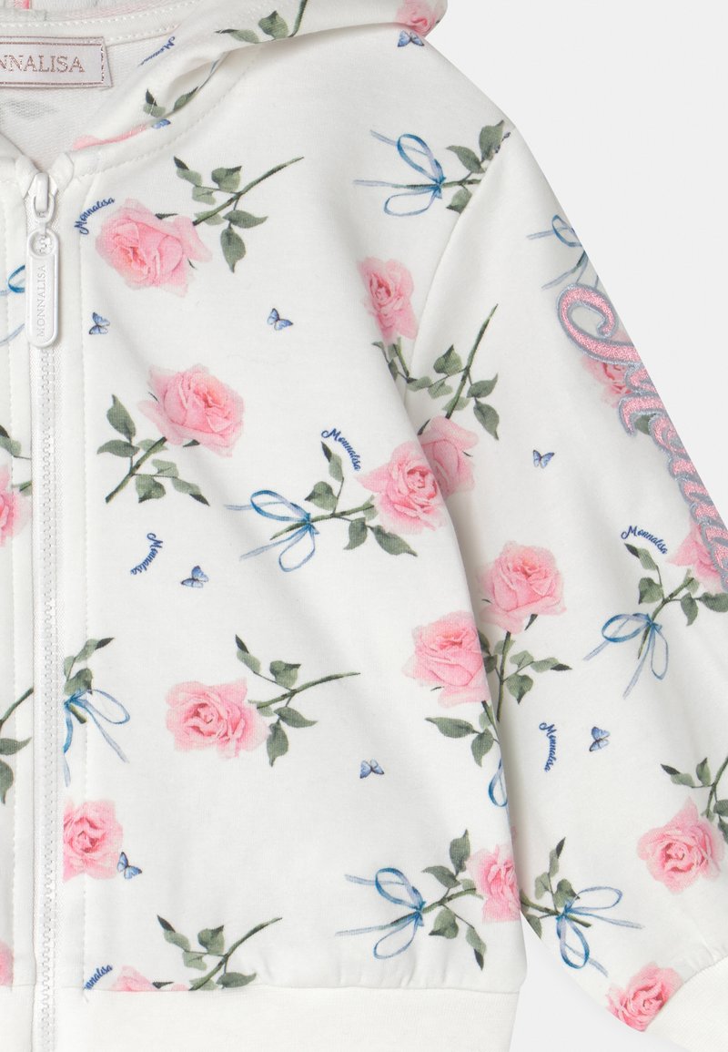 Kinder Pullover | Monnalisa BABY BUTTERFLY ROSES Sweatjacke rosa antico/pink - XZ22910 Kinder Pullover | Monnalisa BABY BUTTERFLY ROSES Sweatjacke rosa antico/pink - XZ22910