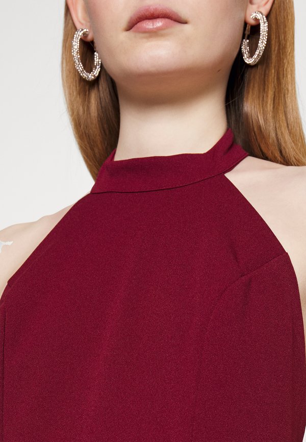 YANNY HALTER NECK - Occasion wear - berry wine3