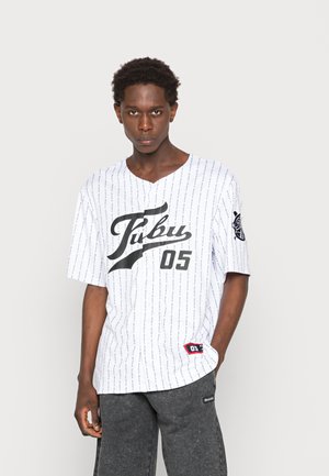 VARSITY PINSTRIPE BASEBALL UNISEX - Camicia - white