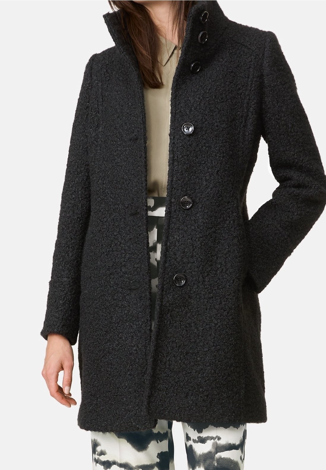 Taifun Wintermantel black/schwarz (Pre-owned) Zalando
