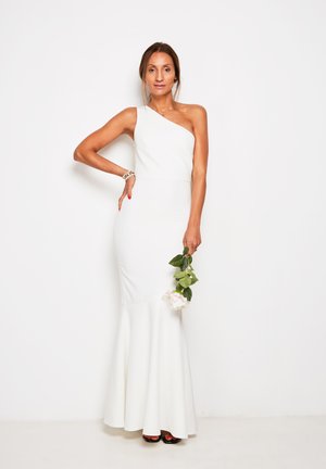 ONE SHOULDER - Cocktailjurk - off-white