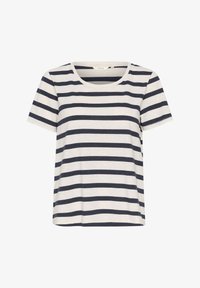 Seleccionado, blue melange stripe