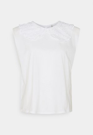 ONLJULIA LIFE COLLAR - Top - bright white