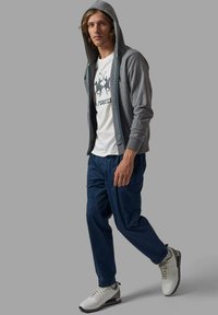 La Martina THIAGO - Sudadera con cremallera - medium heather grey