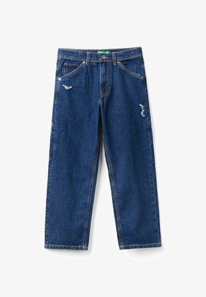 United Colors of Benetton WORKER STYLE - Džíny Straight Fit - blue