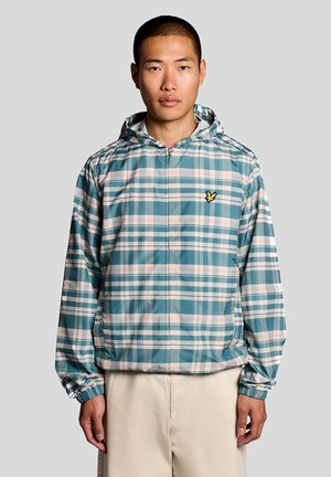 MID TARTAN HOODED ZIP THROUGH  - Let jakke / Sommerjakker - w everglade