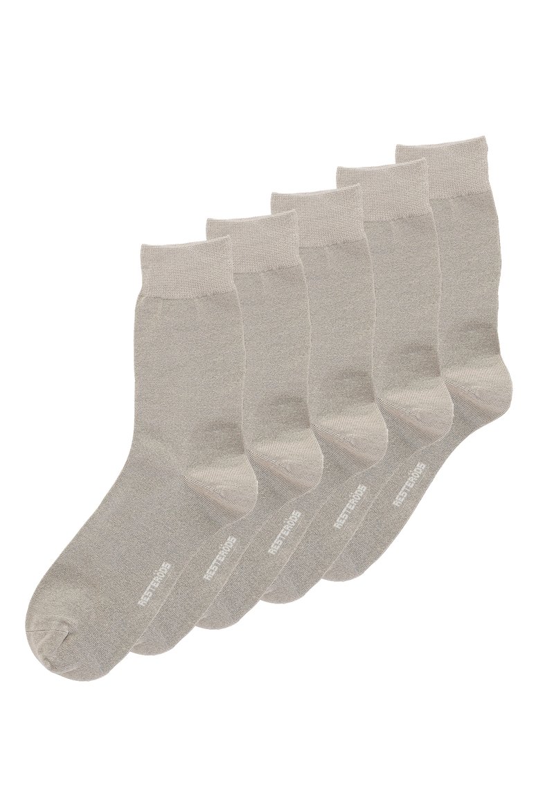 Resteröds 5-PACK - Strømper - beige