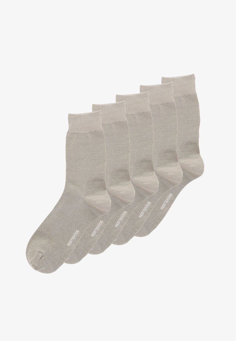 Resteröds 5-PACK - Strømper - beige
