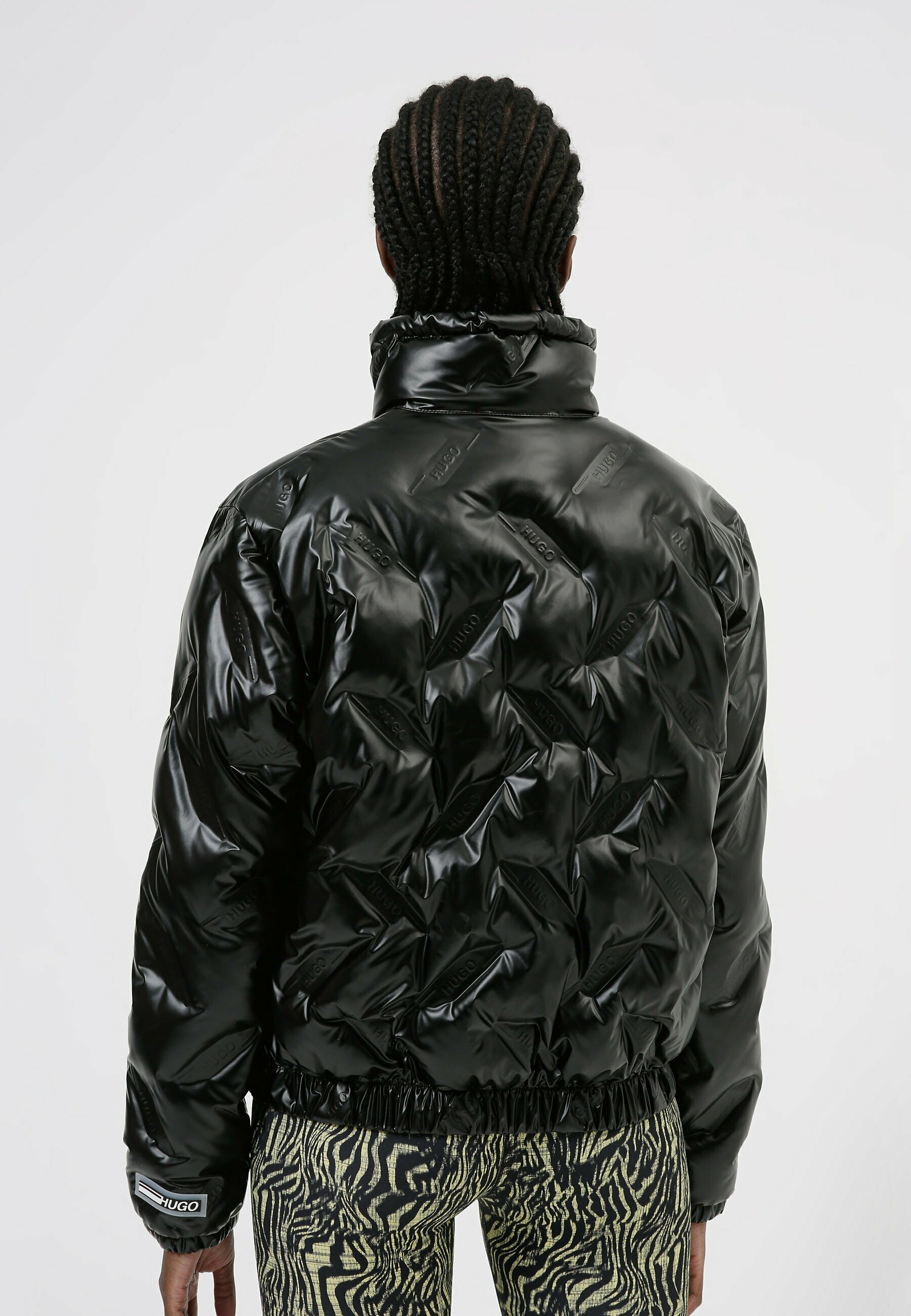 HUGO FARIANA - Down jacket - black - Zalando.co.uk