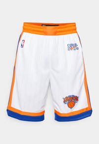 NBA CITY EDITION NEW YORK KNICKS SHORTS - Ρούχα για κλαμπ - white/brilliant orange