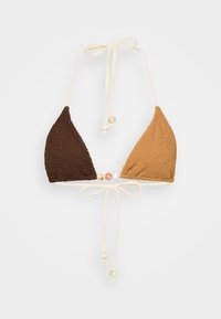 THE TRIANGLE - Haut de bikini - earth crimp